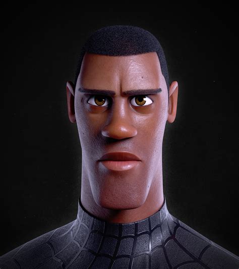 bald miles morales|Spider